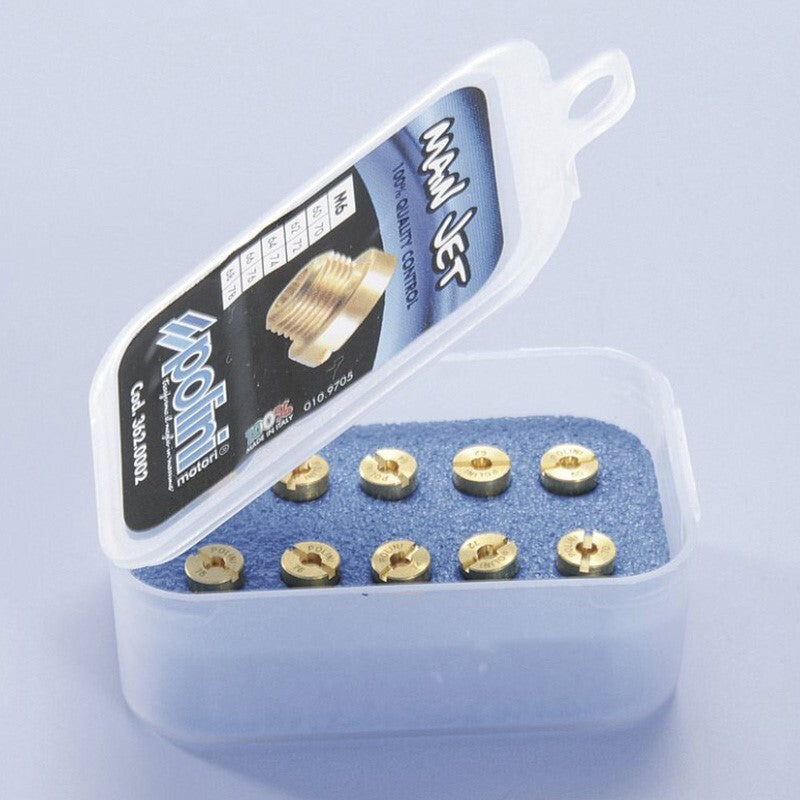 10 Chiclés Polini DELLORTO 6 mm.120/138 (3620005)