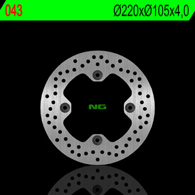 Disco de freno NG BRAKES redondo fijo
