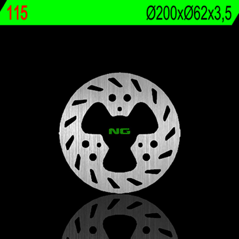 Disco de freno NG BRAKES redondo fijo