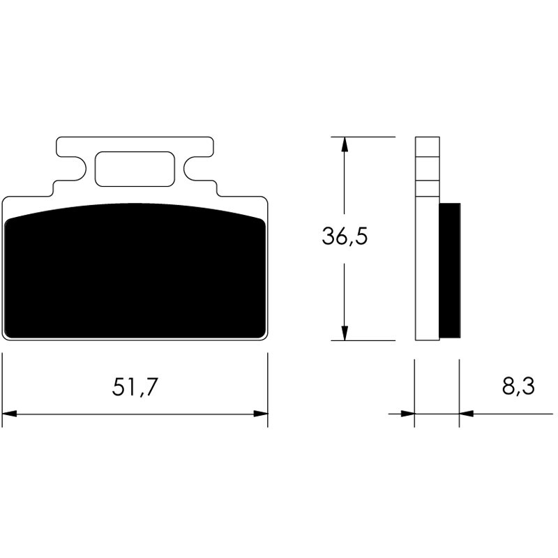 Juego de pastillas de freno Honda NH Lead