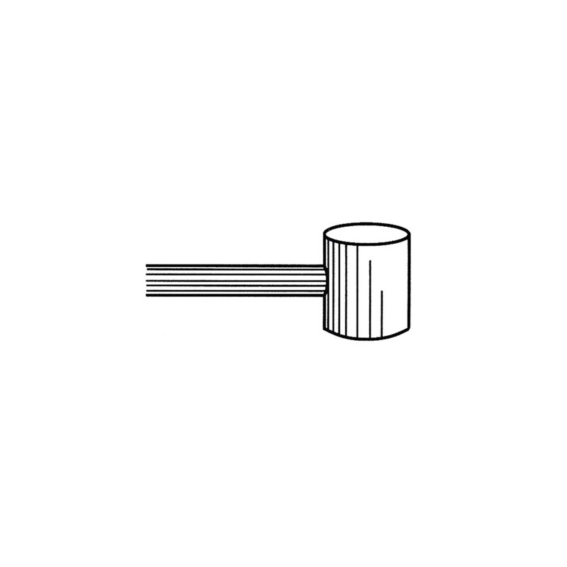 Cable de cambio Vespa 6x6mm / 1,6mm / 1.900 mm V PARTS - Caja de 100 uds