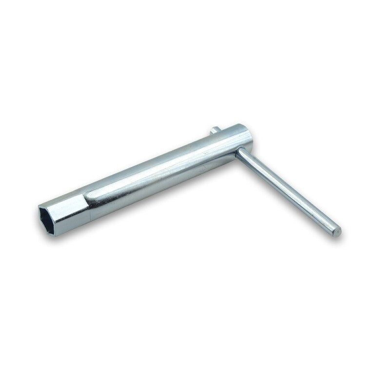 Llave de bujia c/palanca. Hexagono 16 mm.