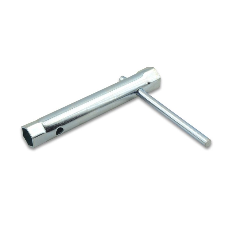 Llave de bujia c/palanca. Hexagono 17-19mm