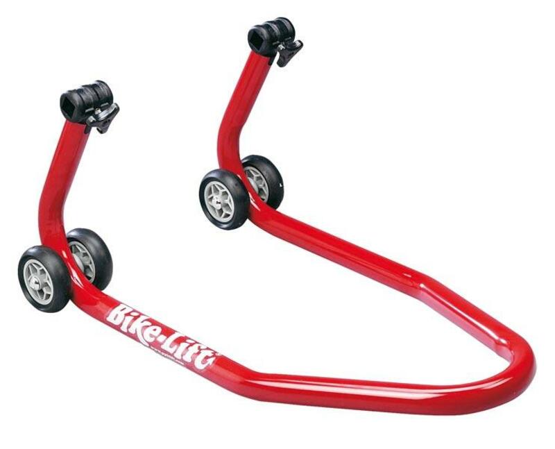 Caballete delantero para horquilla BIKE LIFT rojo - FS-10