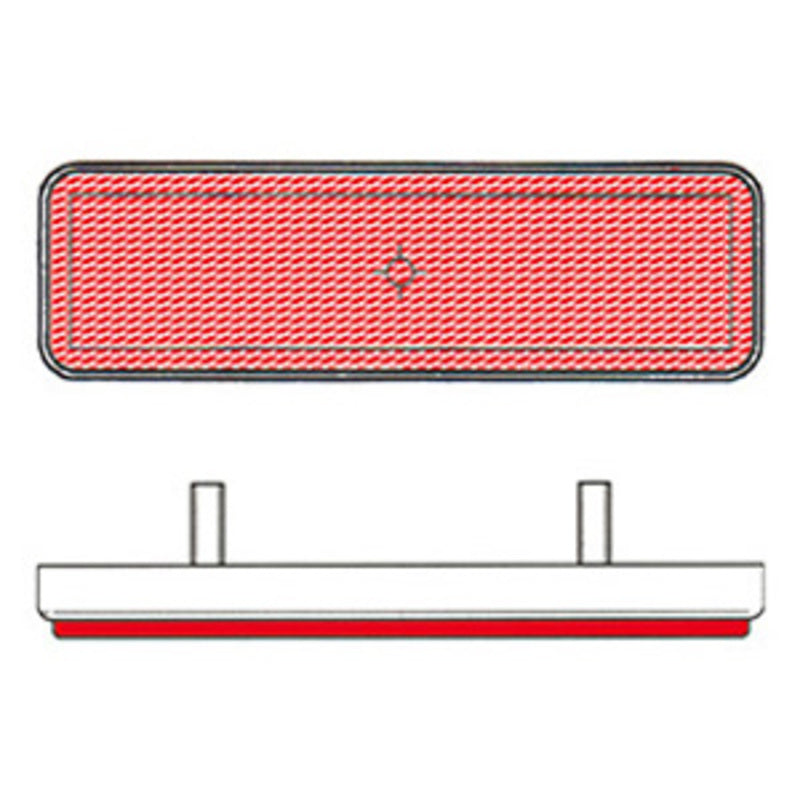 CATADIOPTRICO RECTANGULAR TRASERO