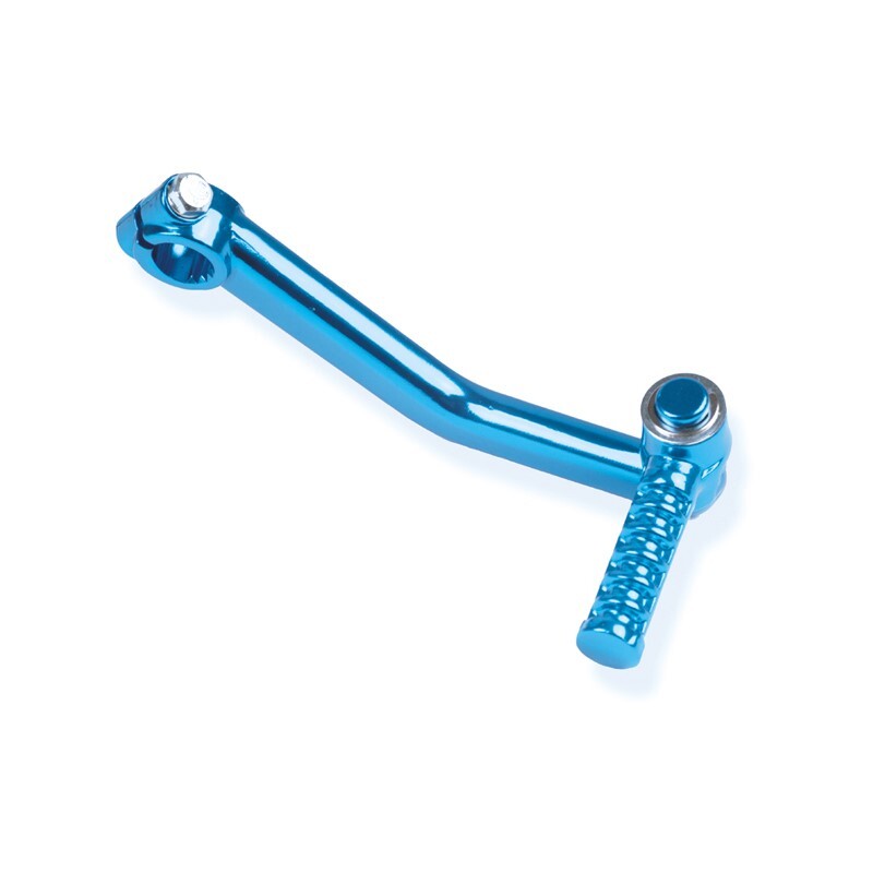 Pedal arranque Typhoon. Aluminio. Rojo