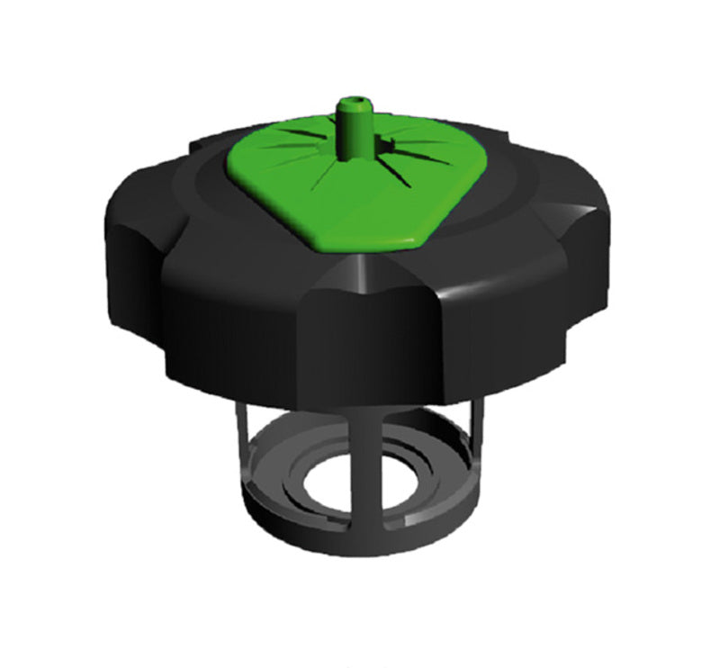Tapón de gasolina negro/verde especial para garrafa Tuff Jug