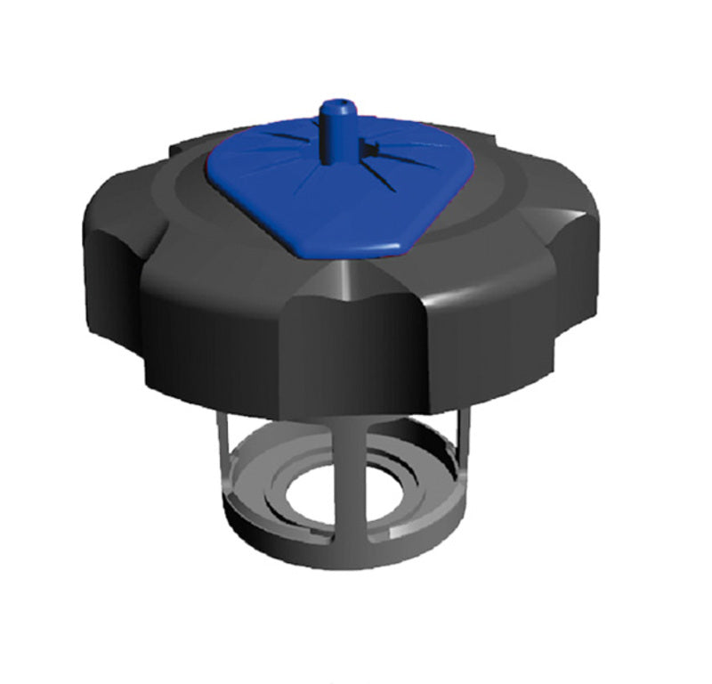 Tapón de gasolina negro/azul especial para garrafa Tuff Jug