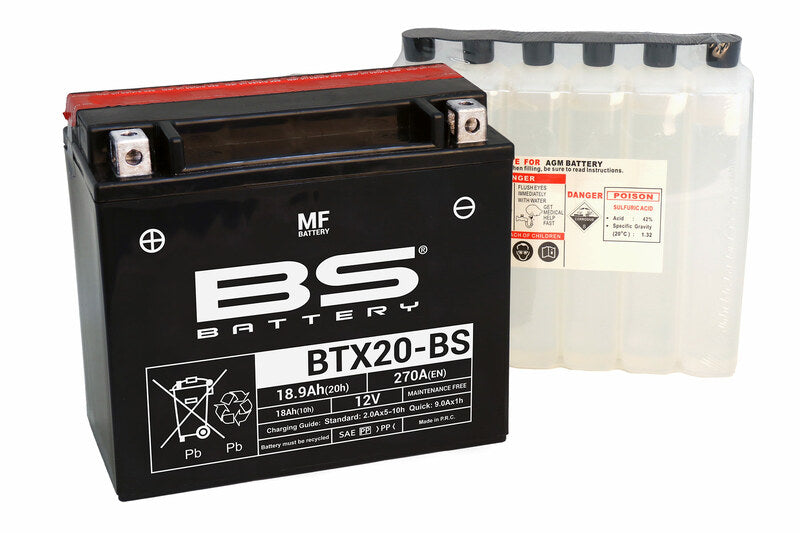 Batería BS BATTERY BTX20-BS
