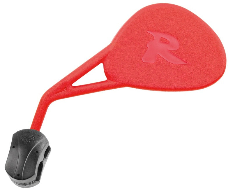 Retrovisor izquierdo universal V PARTS Enduro R (homologado) con brida Rojo