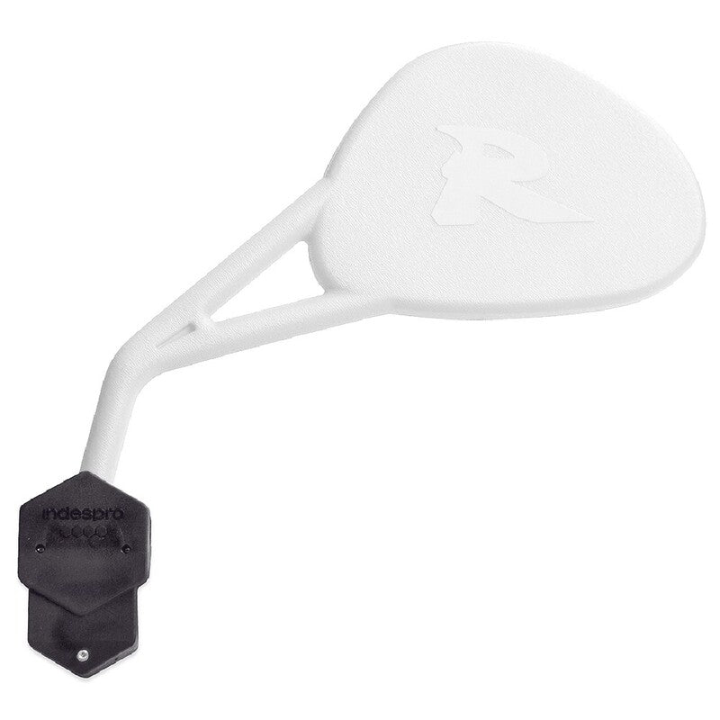 Retrovisor izquierdo universal V PARTS Enduro R (homologado) con brida Blanco