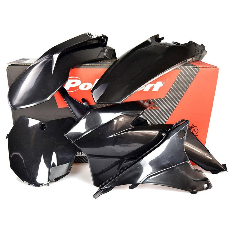 Kit plástica Polisport Ktm negro 90646