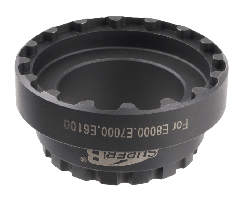 Extractor cazoletas de pedalier Super B para E-Bike Shimano Steps E8000, E7000, E6100
