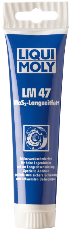 Tubo 100g de grasa de larga duración Liqui Moly LM 47 +MOS2