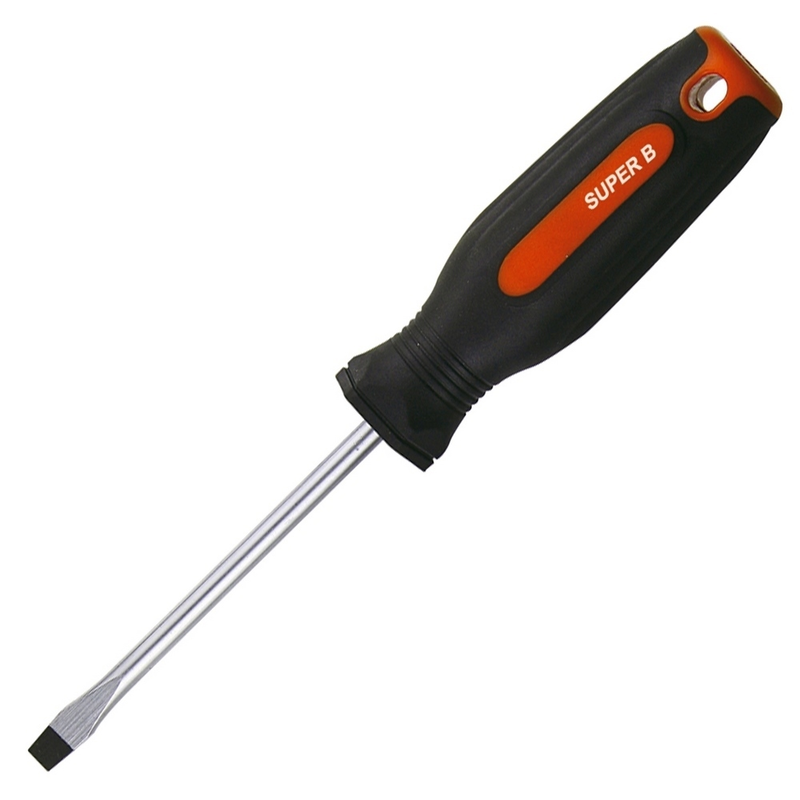 Destornillador Plano 6, largo 100mm Super B - REF TB-7548