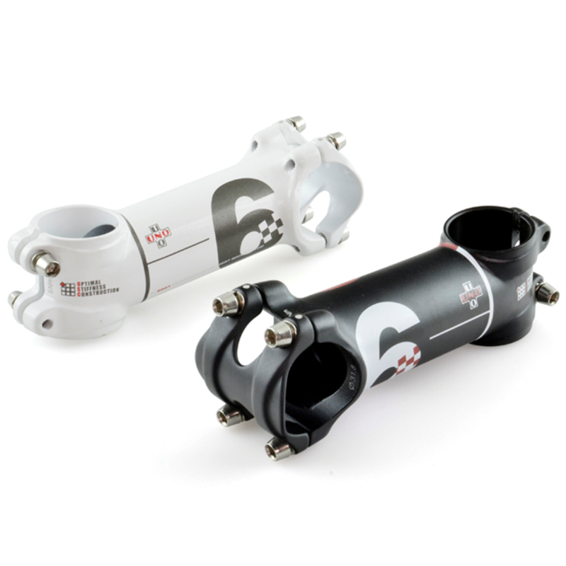 Potencia para bicicleta ±7° UNO Serie 6 - 110 mm blanco