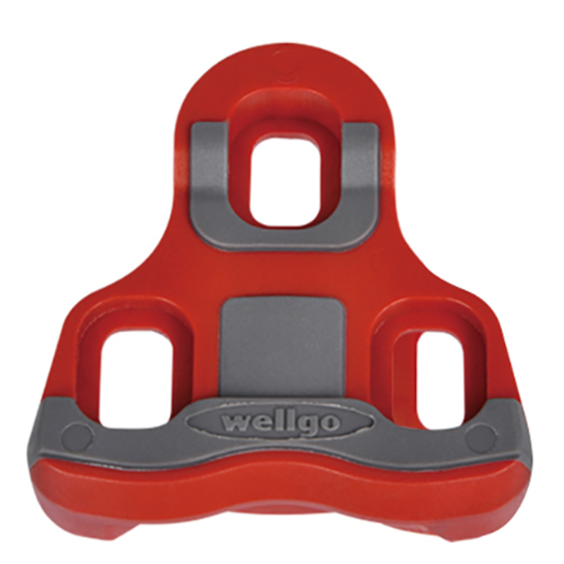 Calas de carretera WELLGO 6º antideslizantes compatibles Look y Wellgo R096