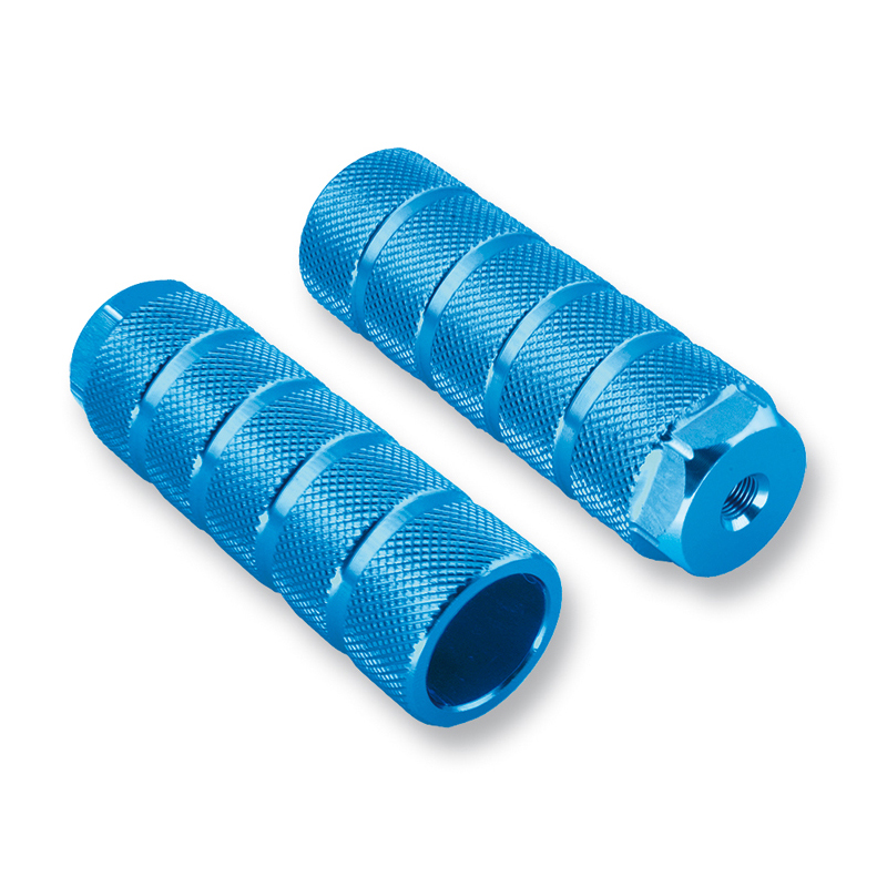 Juego reposapies bici M14. Azul