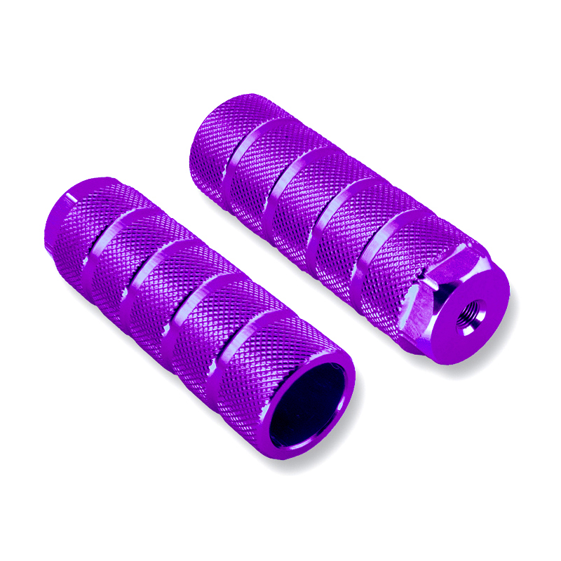 Juego reposapies bici M14. Lila