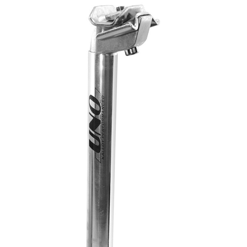 Tija de sillín UNO TE 379 - 300mm Ø26 Plata
