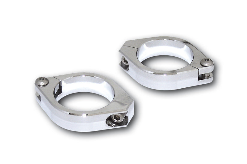 Juego de abrazaderas para horquilla HIGHSIDER aluminio CNC - Ø 38-41 mm