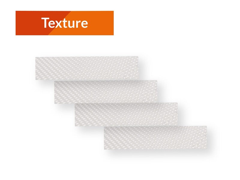 Rollo adhesivo protector de cuadro universal ALGIS texture 4PCS 11X48cm transparente