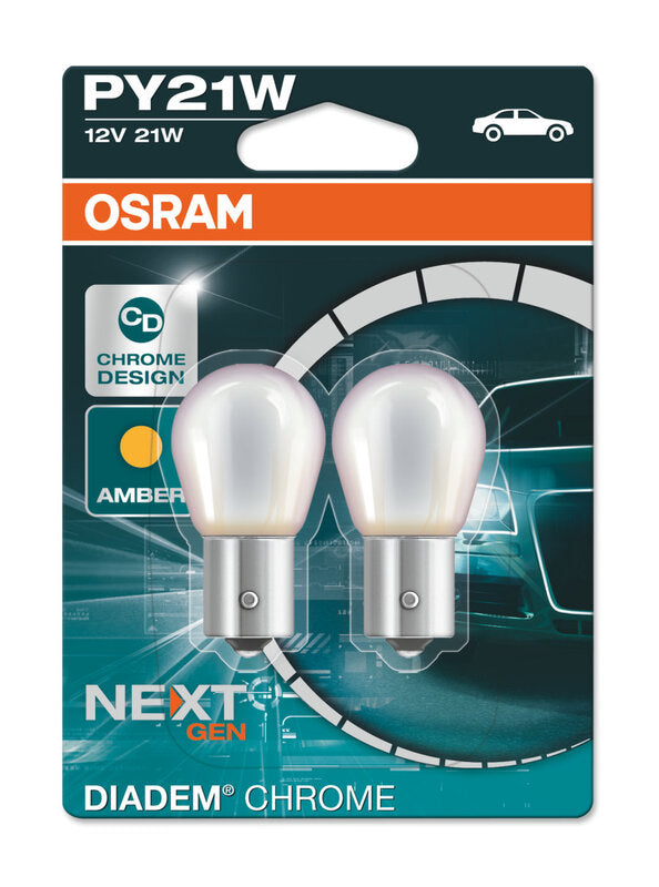 Bombilla OSRAM Diadem PY21W 12V/21W - X2