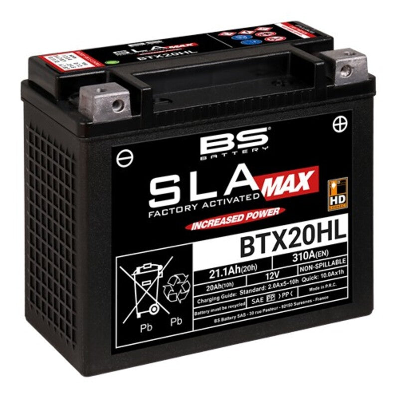 Batería BS BATTERY SLA MAX BTX20HL (FA)