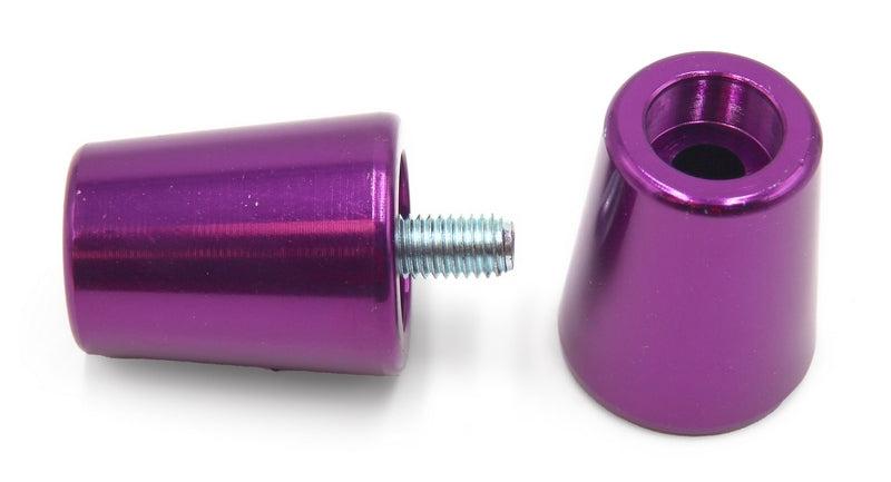 Juego contrapesos aluminio KAWASAKI. Lila