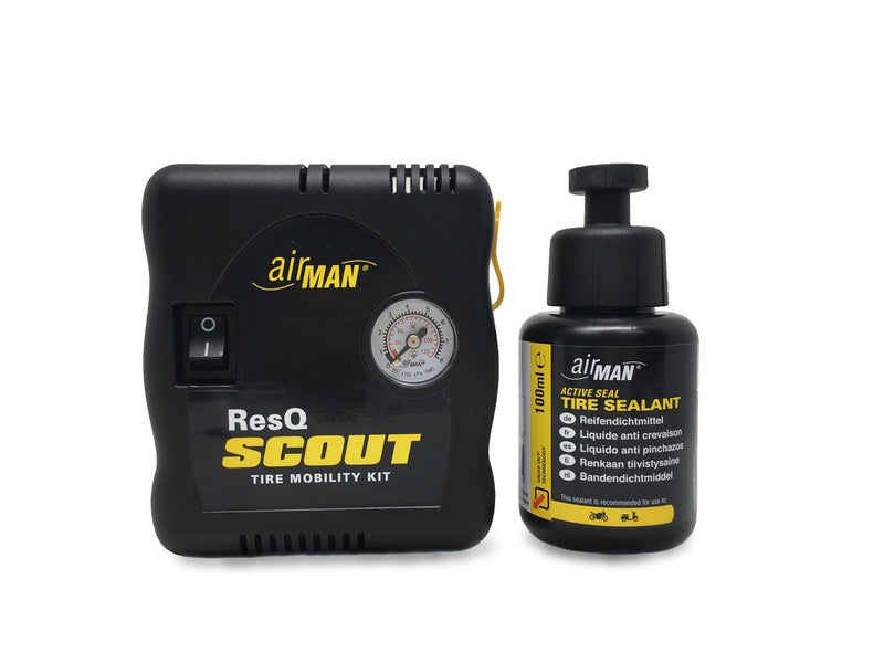 Compresor de aire + Sellador de neumáticos AIRMAN