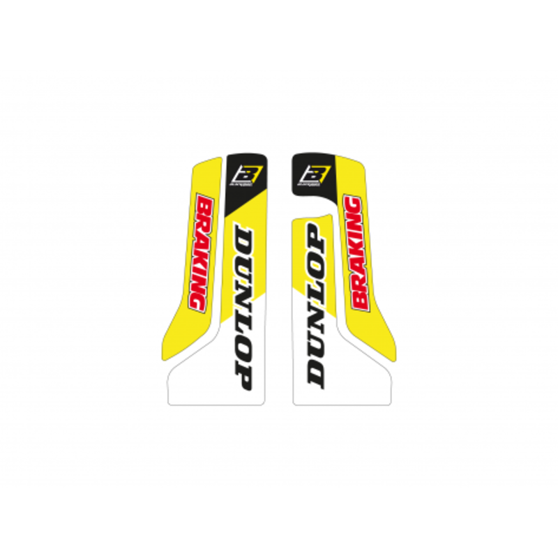Adhesivos de protector de horquilla BLACKBIRD Dream 4 - Husqvarna FC/TC