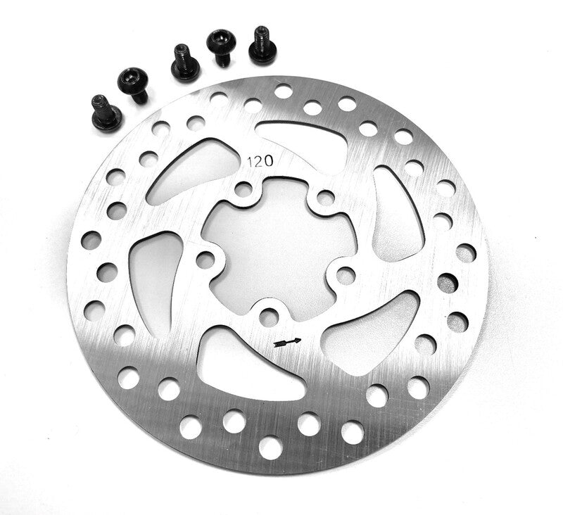 Disco de freno V BIKE Ø120 5 agujeros para patinete eléctrico (E-Scooter) Xiaomi M365 PRO / M365 PRO2