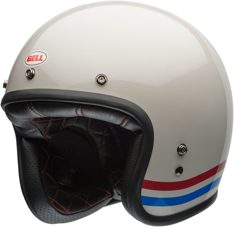 Casco BELL Custom 500 - Stripes Pearl