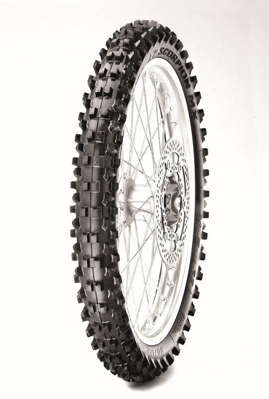 Neumático PIRELLI SCORPION MX32 MID SOFT (F) STD + Yamaha YZ250F/YZ450F 80/100-21 M/C 51M TT MST