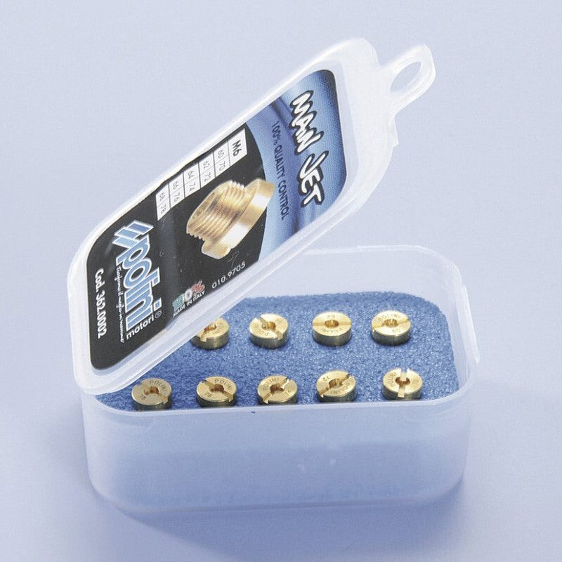 10 Chiclés Polini DELLORTO 6 mm.80/98 (3620003)