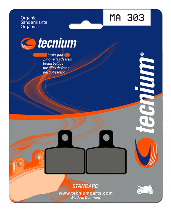 Pastillas de freno Tecnium MA303 Orgánicas