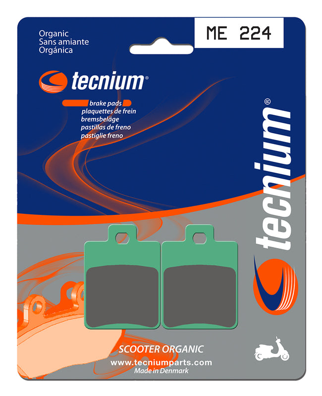 Pastillas de freno Tecnium Scooter orgánicas ME224