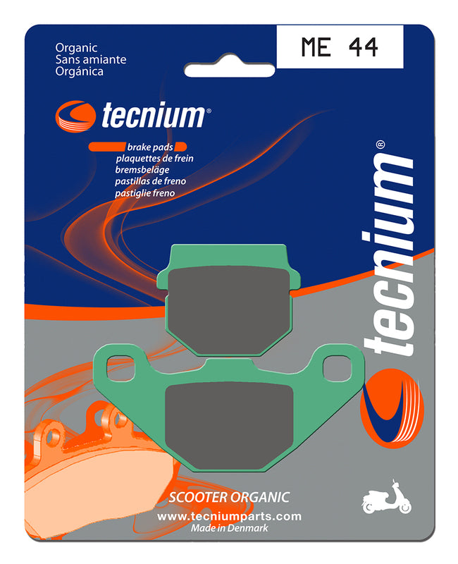 Pastillas de freno Tecnium Scooter orgánicas ME44