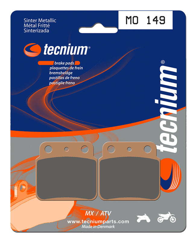 Pastillas de freno Tecnium MO149 Sinterizadas