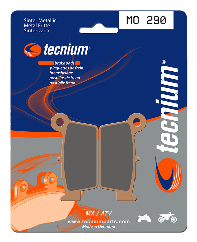 Pastillas de freno Tecnium MO290 Sinterizadas