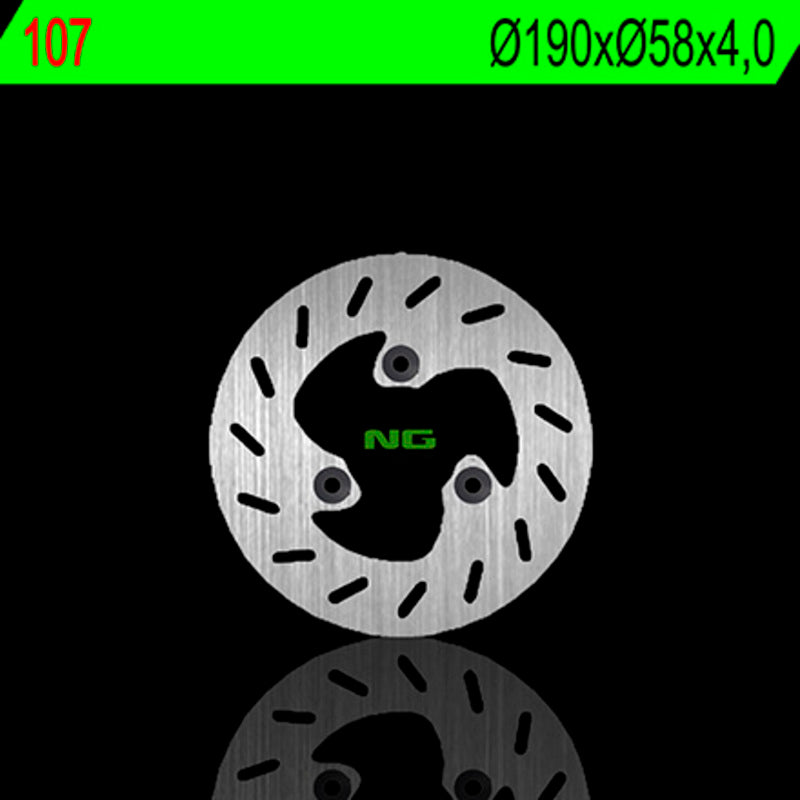 Disco de freno NG BRAKES redondo fijo