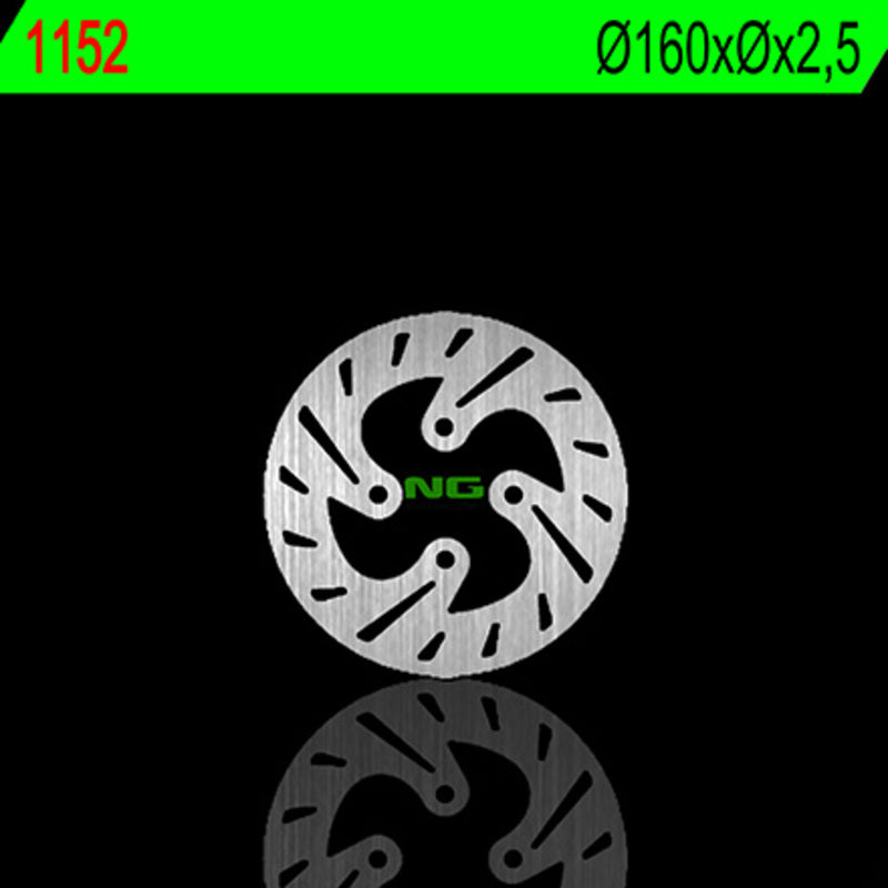 Disco de freno NG BRAKES redondo fijo