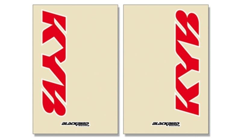 Adhesivo de horquilla Blackbird Crystal trasparente Kayaba 2 Pcs 5045K