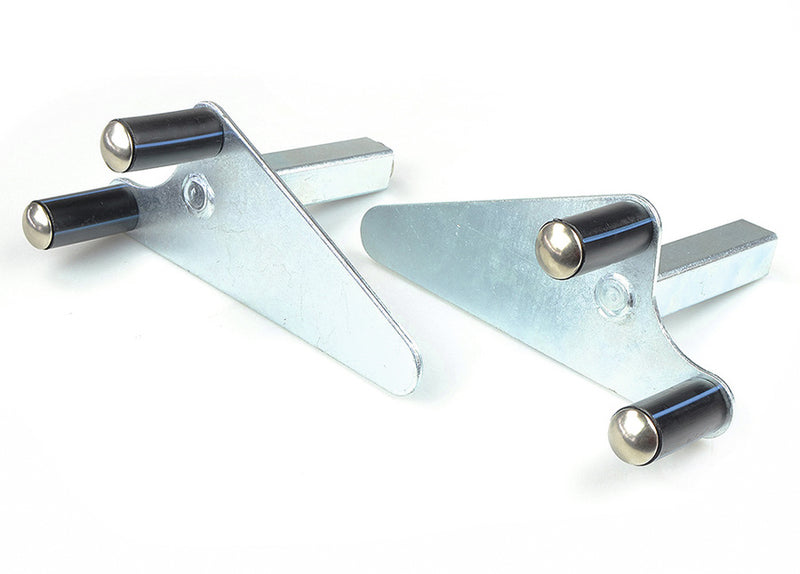 Soportes pivotantes para caballete delantero bajo la horquilla