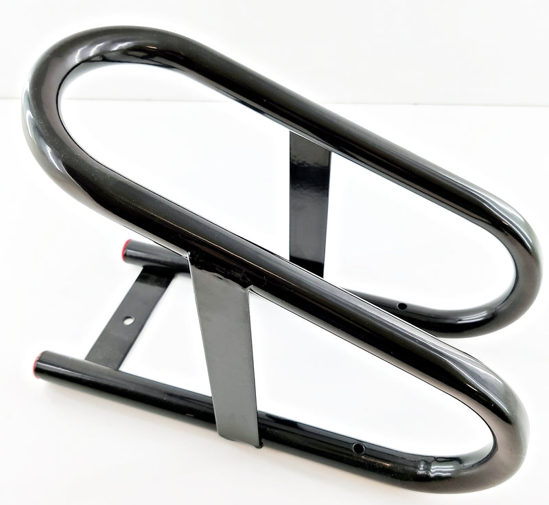 Soporte bloqueo rueda delantera transporte Bihr moto de campo