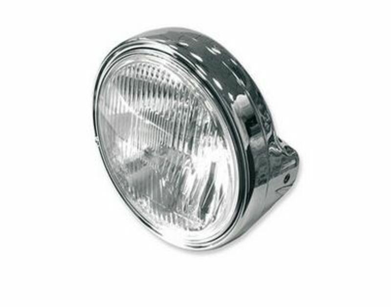Faro delantero universal BIHR cromado