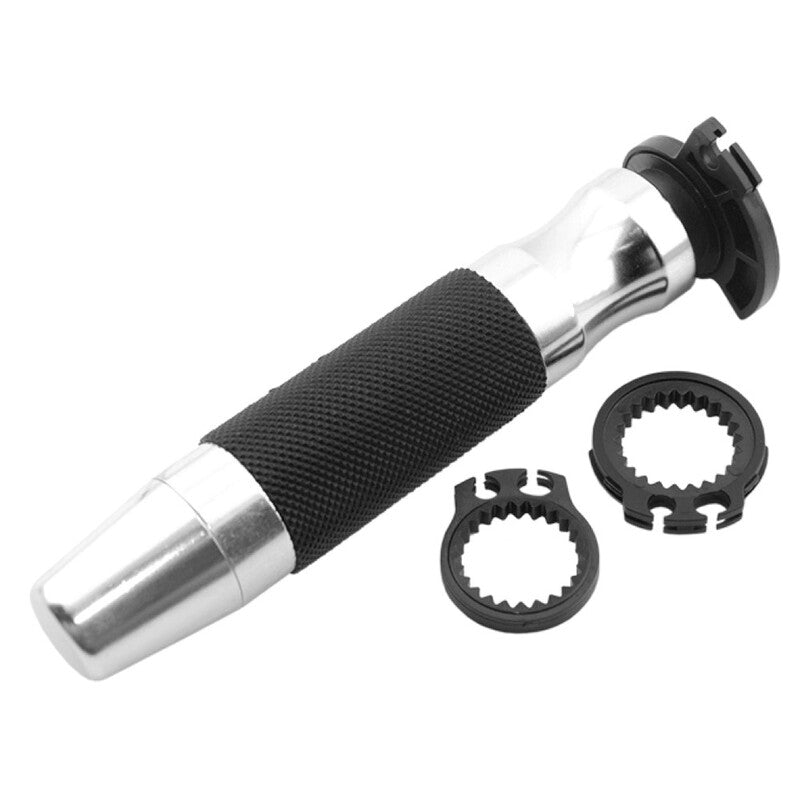 Par puños aluminio fresado CNC Ø22