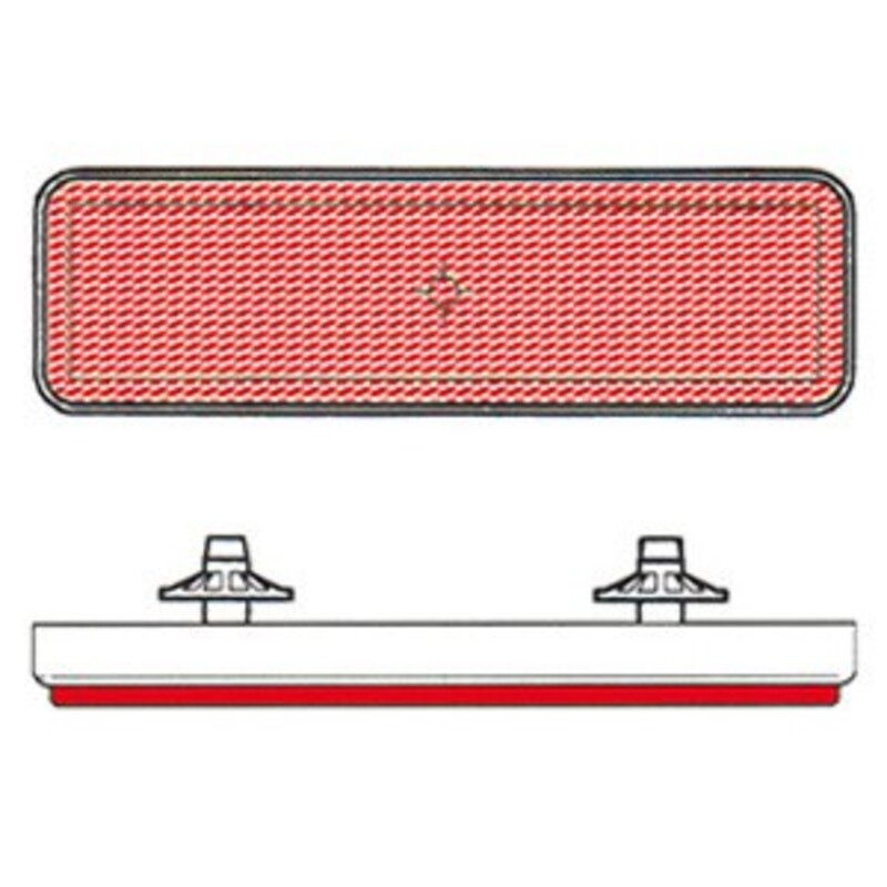 CATADIOPTRICO RECTANGULAR TRASERO
