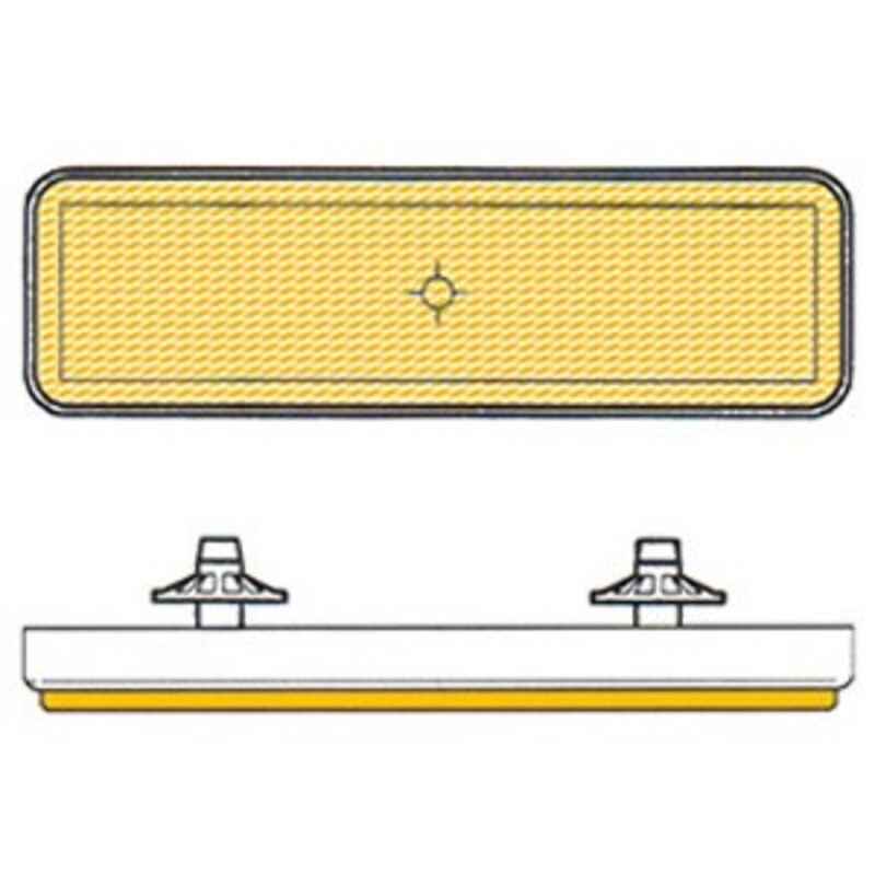 CATADIOPTRICO RECTANGULAR LATERAL