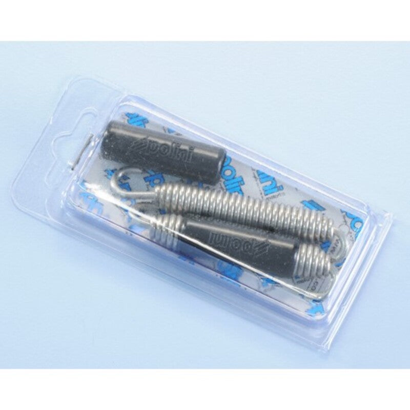 MUELLE ESCAPE POLINI ROTATIVO CON GOMA INOX L= 79mm 228.0006